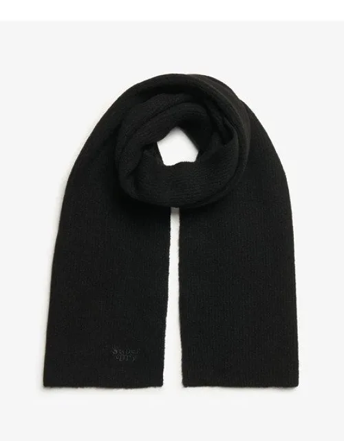 Soft Rib Knit Scarf