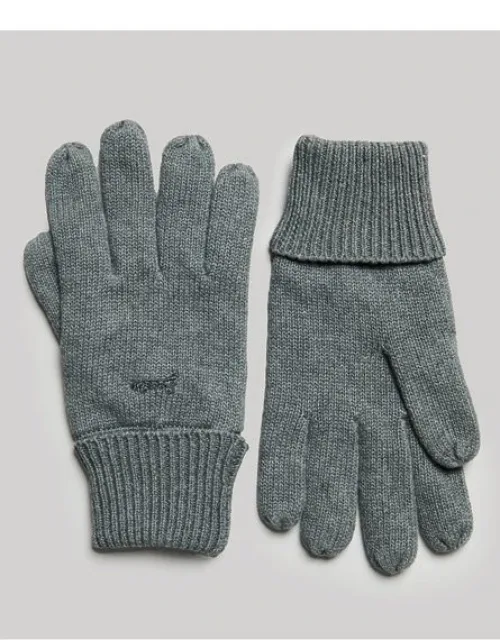 Superdry Vintage Logo Gloves With Embroidered Logo And Organic Cotton