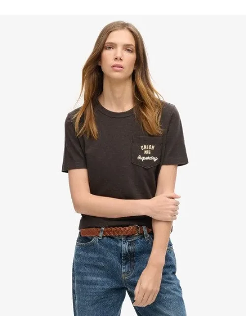 Workwear Embroidered Pocket T-shirt
