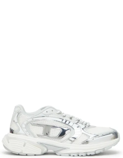S-pro-v-dense-metallic Mesh Sneakers With Oval D Logo