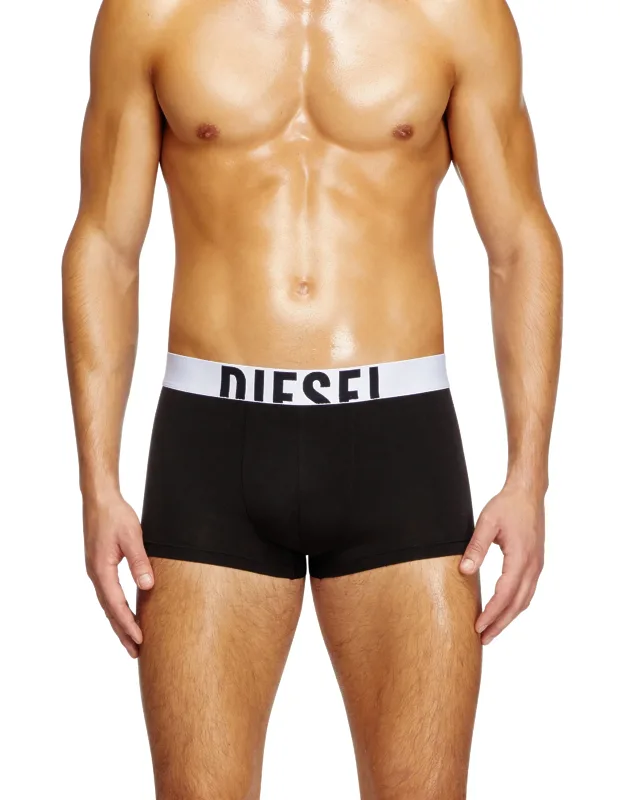 Diesel - Three-pack Boxer Briefs In Stretch Cotton - Trunks - Multicolor