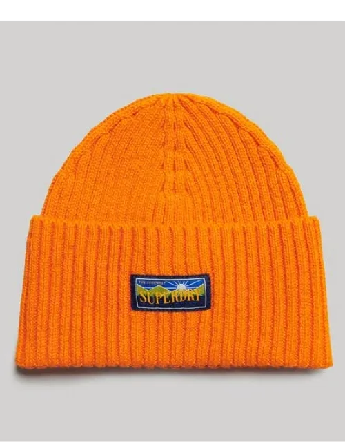 Wool Blend Radar Beanie
