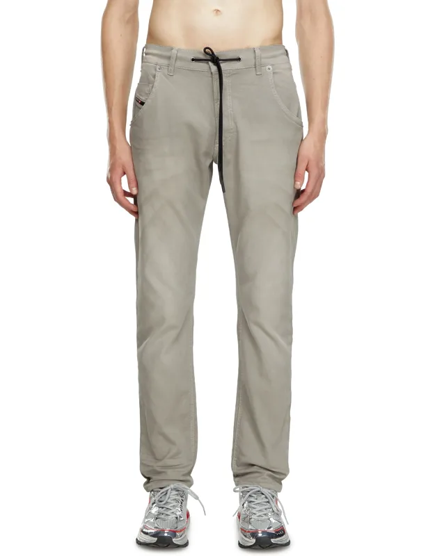 Diesel - Regular 2030 D-krooley Joggjeans - Jeans - Grey