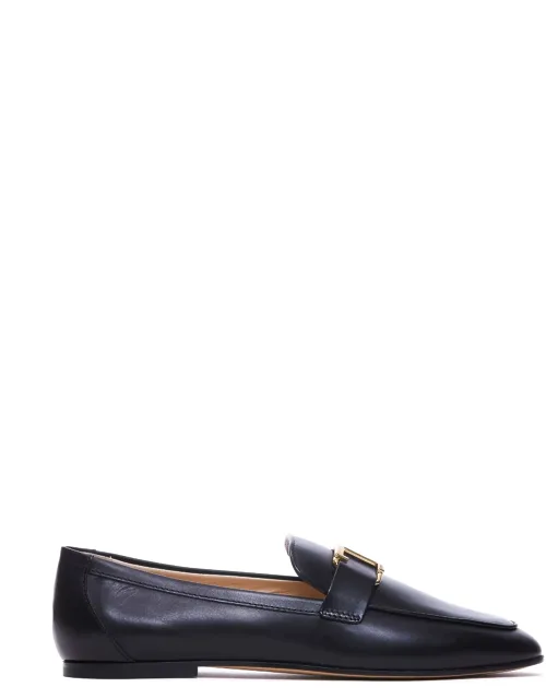 Flat Shoe T-timeless Loafers, Plaque Logo