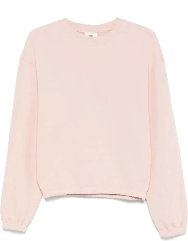 Sweater With Elasticated Cuffs And Hem