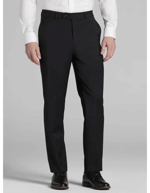 Tailored Fit Suit Pants With Fine Wool And Stretch