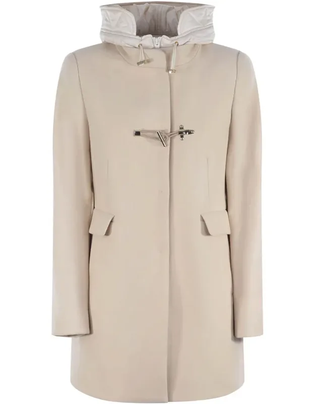 Fay Coat "toggle" Wool Blend