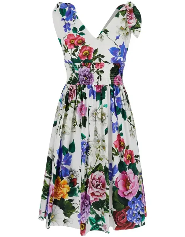Floral Print Cotton Dress