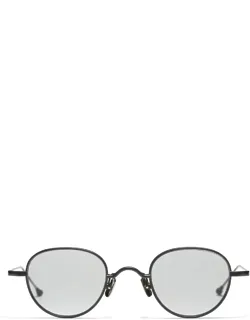 Peter And May Titanium Round Sunglasses With 100% Uv Protection