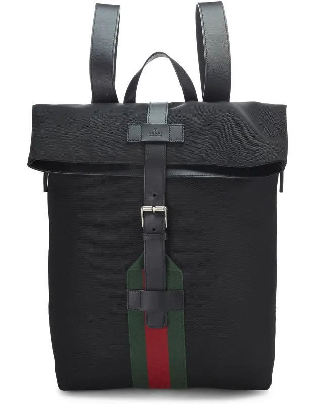 Techno Canvas Web Backpack