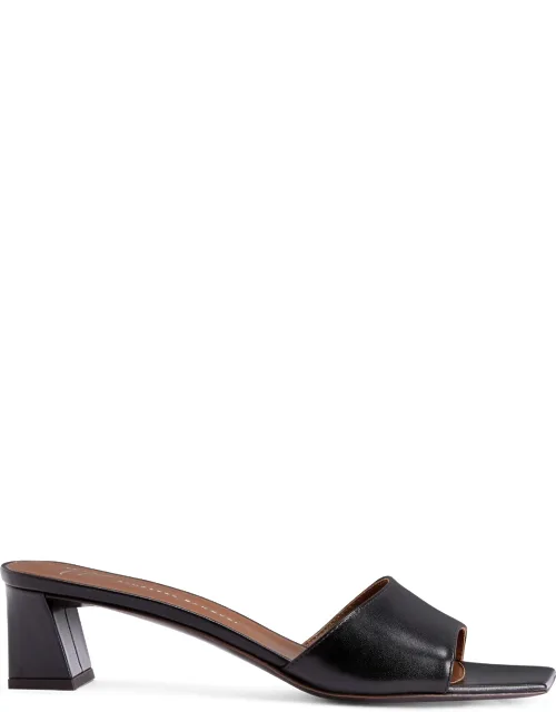 Talia Mule With Square Toe And Chunky Heel