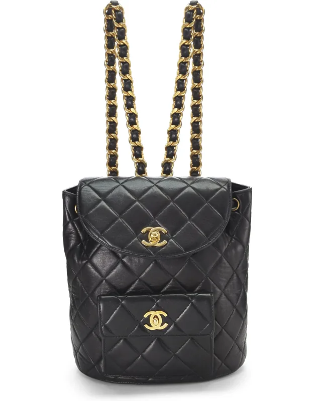 Quilted Lambskin Classic Backpack