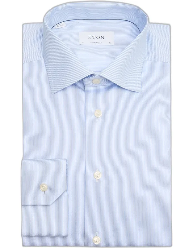 Contemporary-fit Stripe Dress Shirt