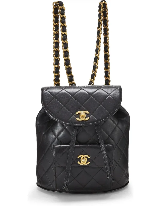 Quilted Lambskin Classic Backpack Medium