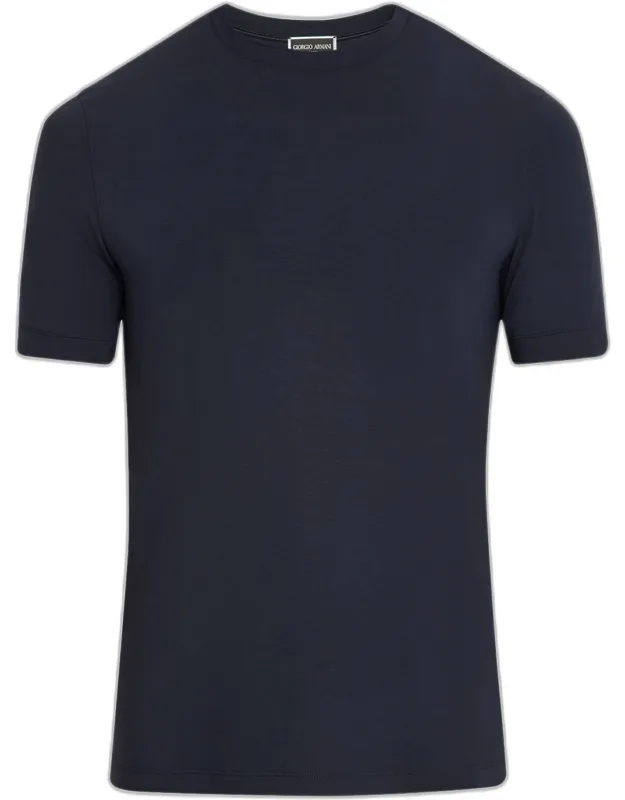 Textured Stretch T-shirt