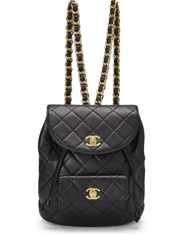 Quilted Lambskin Classic Backpack Small