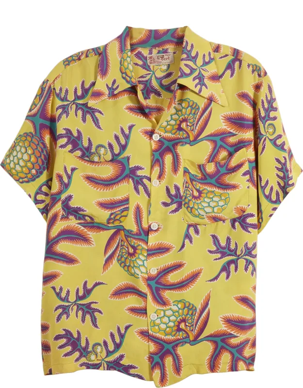 Floral Leisure Wear Hawaiian Shirt