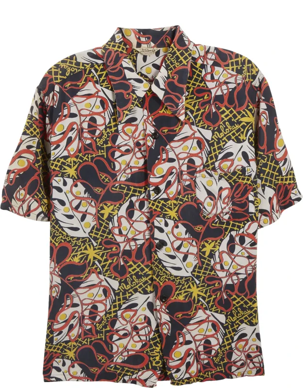 Multicolor Floral Hawaiian Shirt