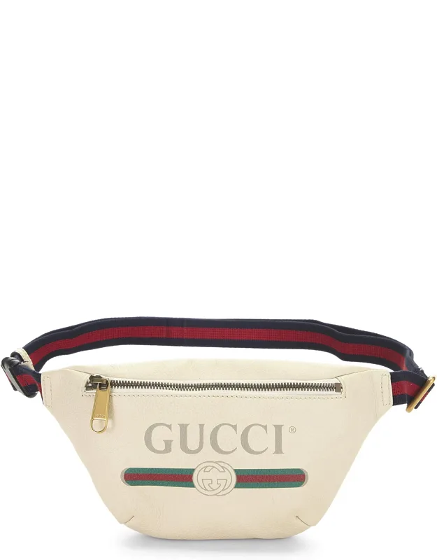Leather Logo Belt Bag