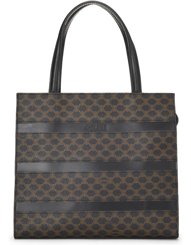 Coated Canvas Macadam Tote
