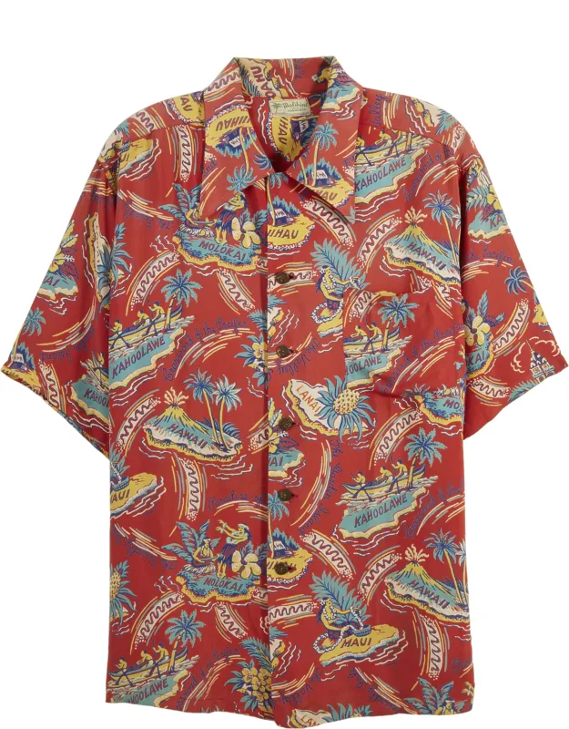 Graphic Malihini Hawaiian Shirt