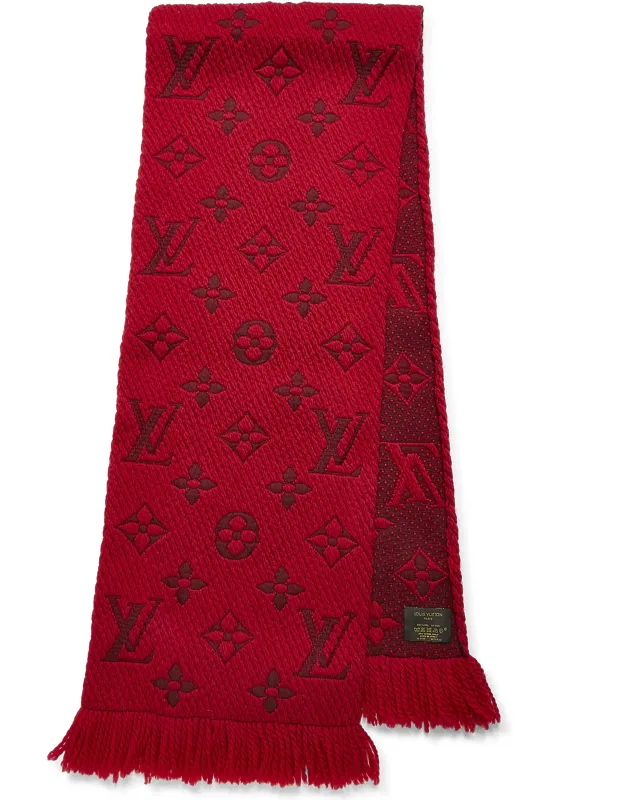 Wool Logomania Scarf
