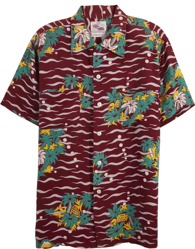 Floral Kahanamoku Hawaiian Shirt
