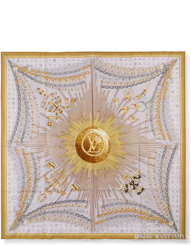 Monogram Silk Scarf