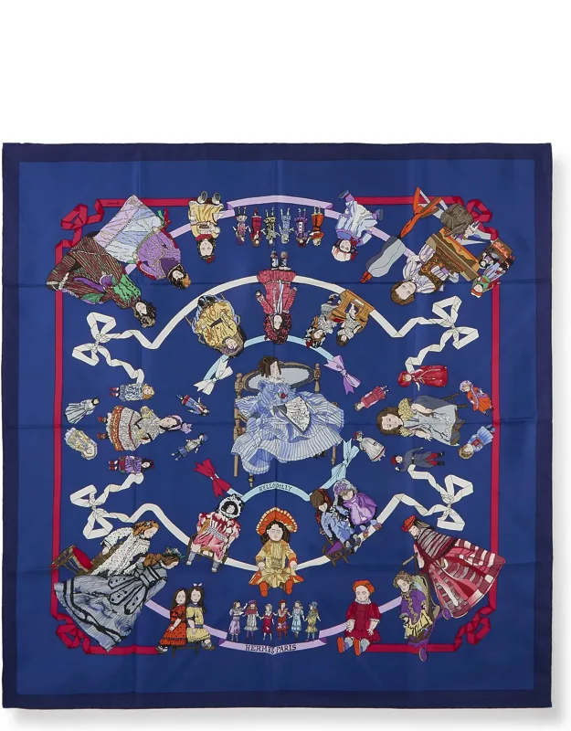 Hello Dolly Silk Scarf