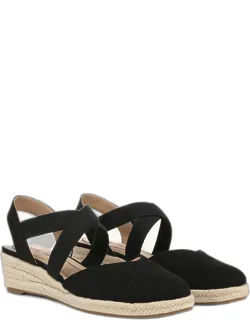 Lifestride Kimball Espadrille Wedge Sandals With Shock Absorption And Traction Sole