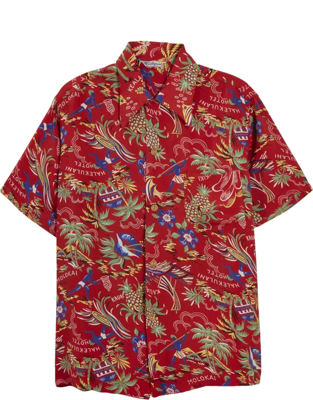 Hotel Motif Aupuni Hawaiian Shirt