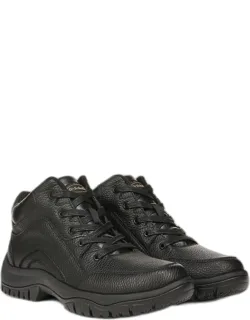 Work Charge Wide Slip Resistant Boots With Padded Tongue/collar