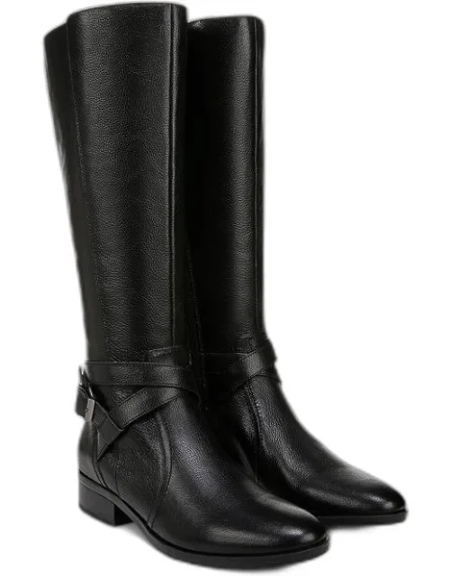 Naturalizer Rena 2 Riding Boots, Leather, Contour+ Comfort Technology, Removable Insole