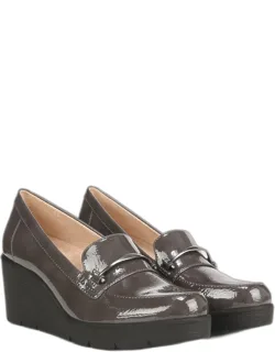 Achieve Wedge Shoes, Loafer Style, Slip-on Fit, Round Toe