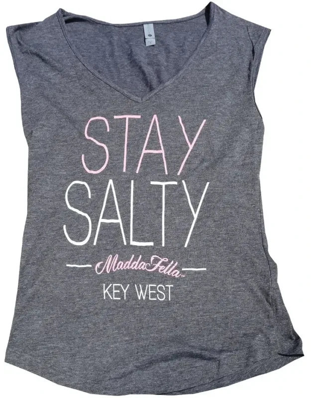 Stay Salty Tee - Super Soft Fabric, Casual Dressing