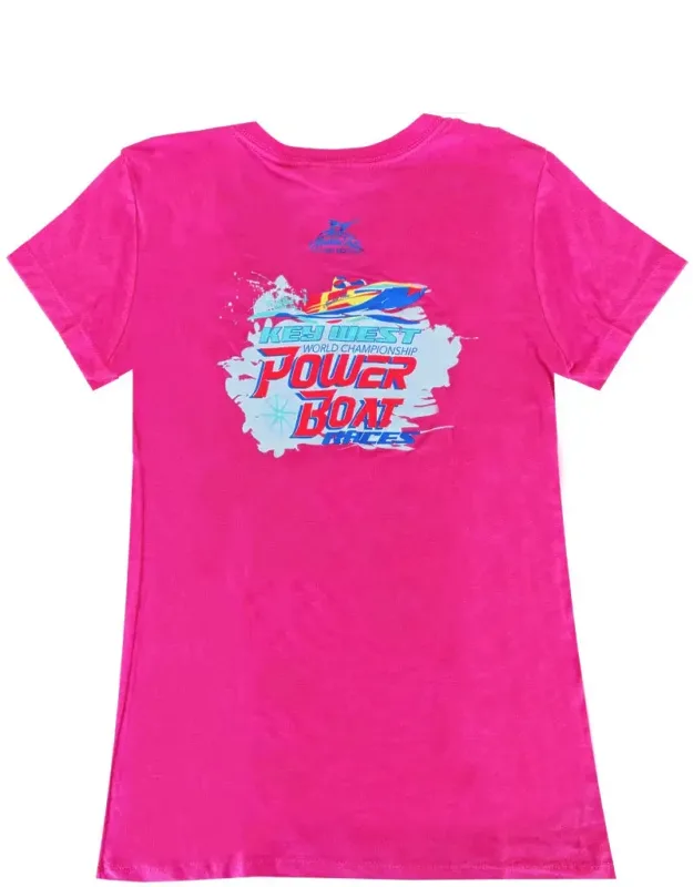 Power Boat Races V-neck T-shirt
