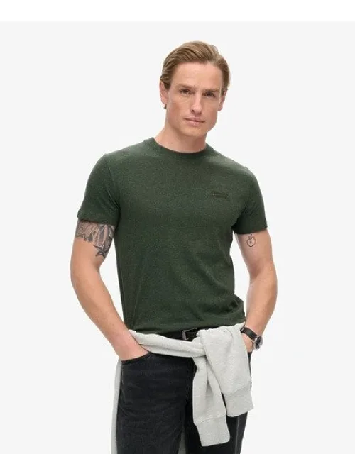Essential Logo T-shirt - Slim Fit, Ribbed Crew Neck