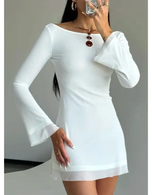 Long Sleeve Mini Dress