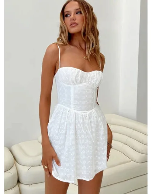 Mckilah Mini Dress With Adjustable Shoulder Straps And Sweetheart Neckline