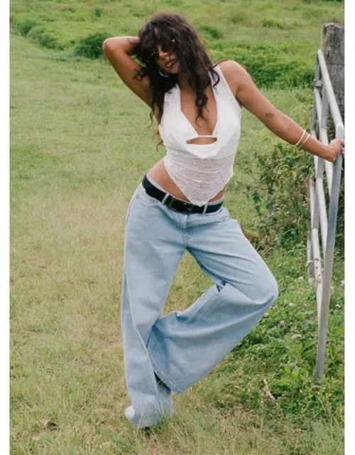 Ramos Low Rise Denim Jeans