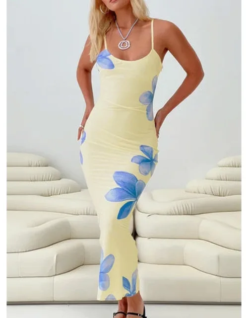 Flower Maxi Dress