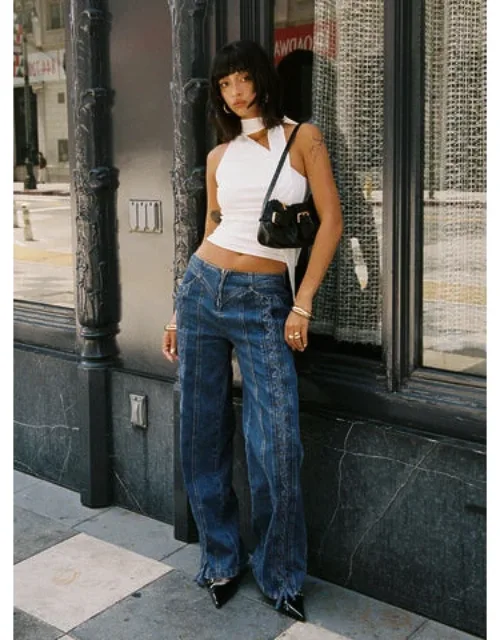 Day Dream Tie Up Jeans