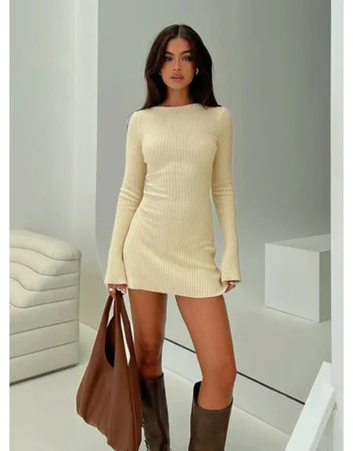 Osment Long Sleeve Knit Mini Dress