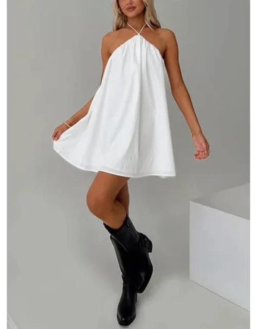 Peaco Halter Mini Dress