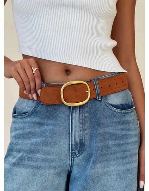 Sunbeam Faux Suede Belt