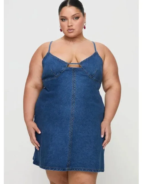 Arwen Denim Mini Dress