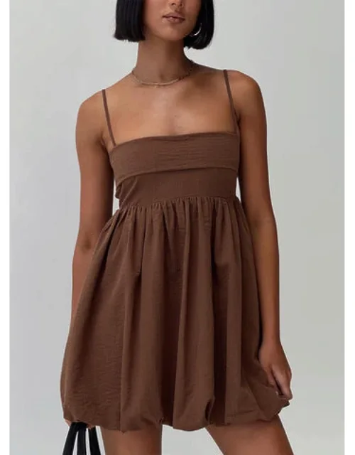 Bubble Hem Mini Dress