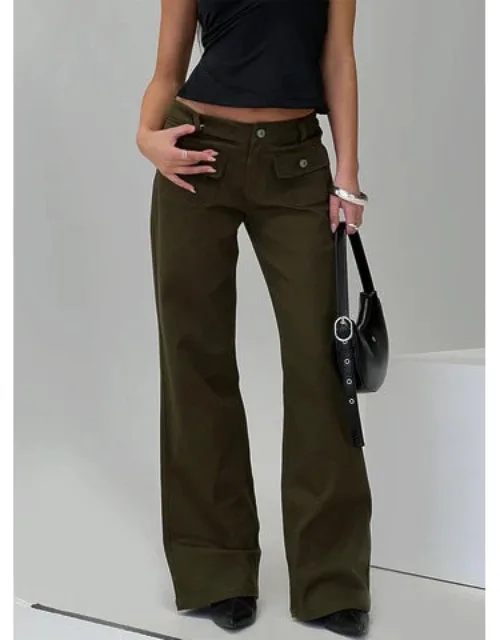 Low Rise Cargo Pants