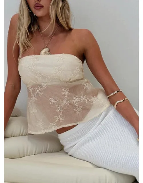 Strapless Top
