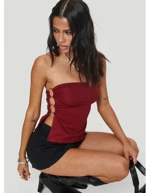 Round The World Strapless Top